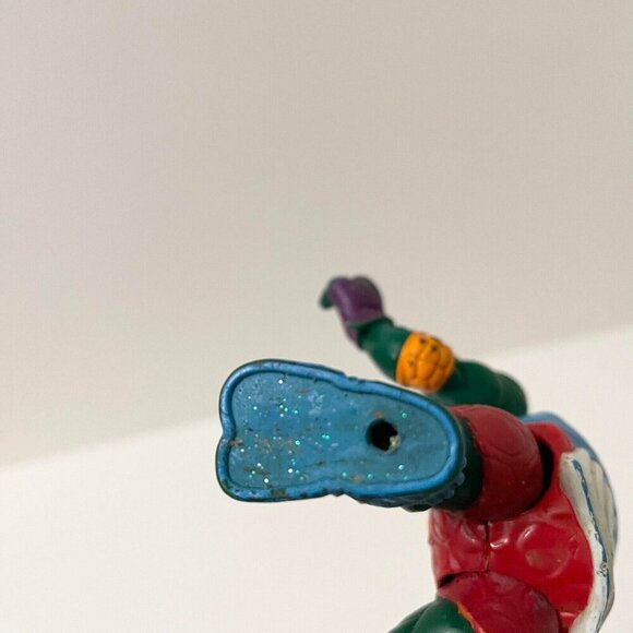 Vintage 1991 Teenage Mutant Ninja Turtle Skateboardin Mike TMNT Action Figure - Picture 11 of 16